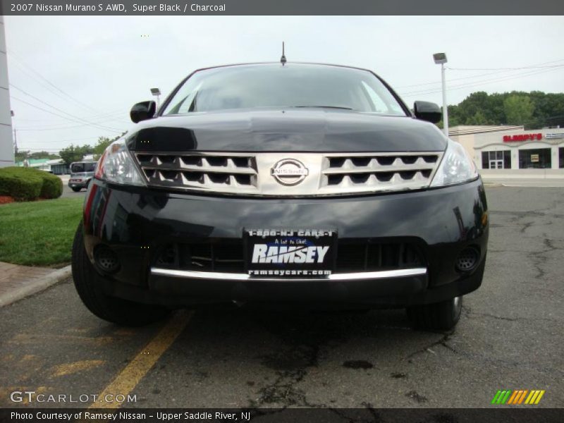 Super Black / Charcoal 2007 Nissan Murano S AWD
