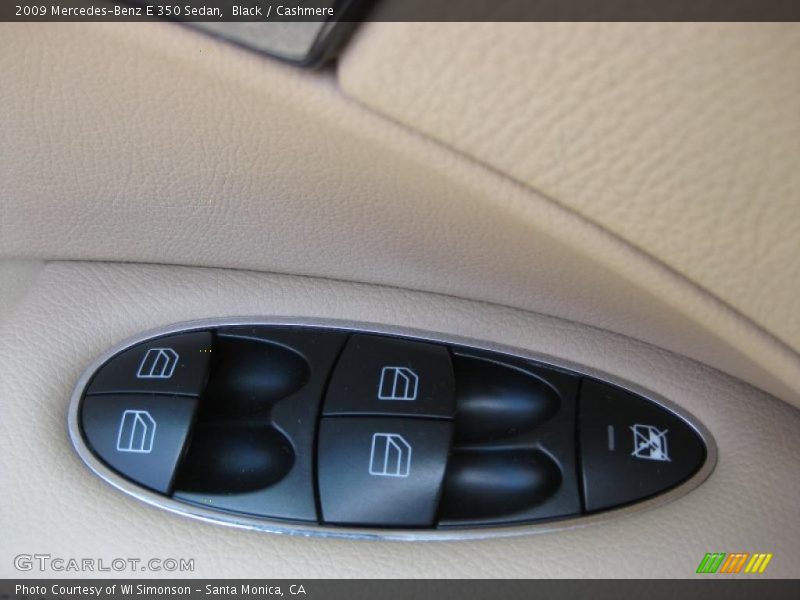 Black / Cashmere 2009 Mercedes-Benz E 350 Sedan