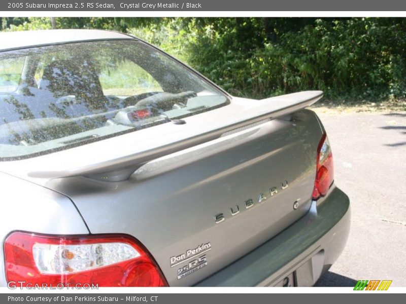 Crystal Grey Metallic / Black 2005 Subaru Impreza 2.5 RS Sedan