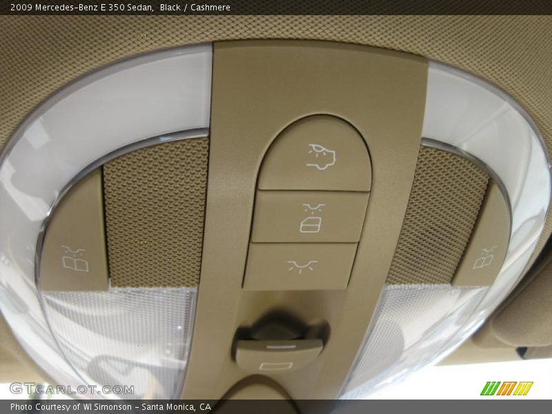 Black / Cashmere 2009 Mercedes-Benz E 350 Sedan