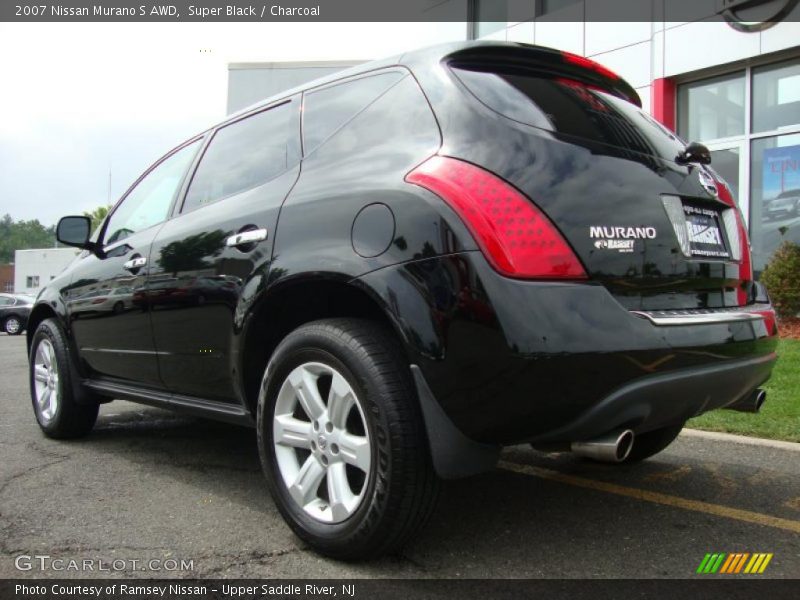 Super Black / Charcoal 2007 Nissan Murano S AWD