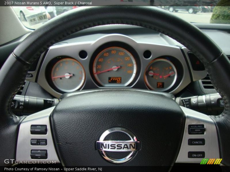 Super Black / Charcoal 2007 Nissan Murano S AWD