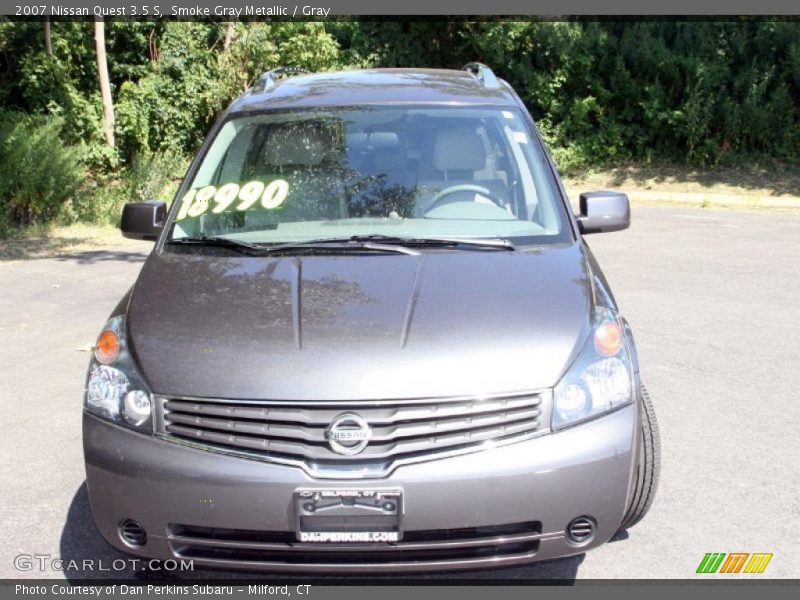 Smoke Gray Metallic / Gray 2007 Nissan Quest 3.5 S