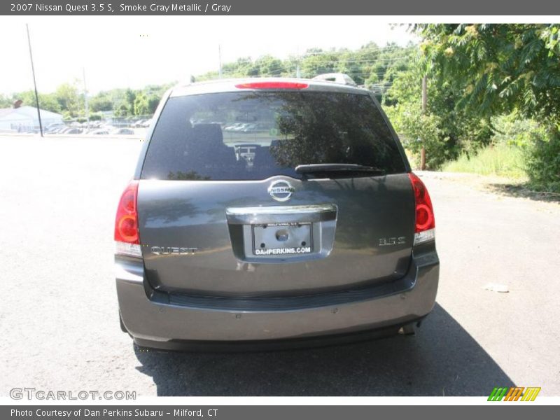 Smoke Gray Metallic / Gray 2007 Nissan Quest 3.5 S