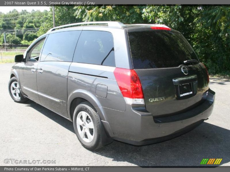 Smoke Gray Metallic / Gray 2007 Nissan Quest 3.5 S