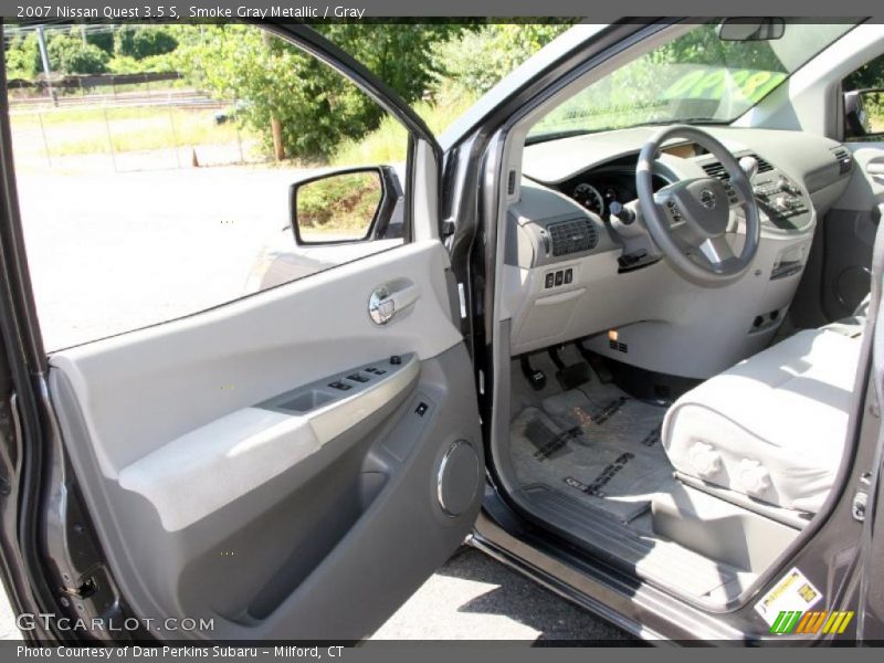 Smoke Gray Metallic / Gray 2007 Nissan Quest 3.5 S
