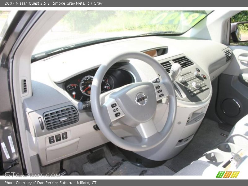Smoke Gray Metallic / Gray 2007 Nissan Quest 3.5 S