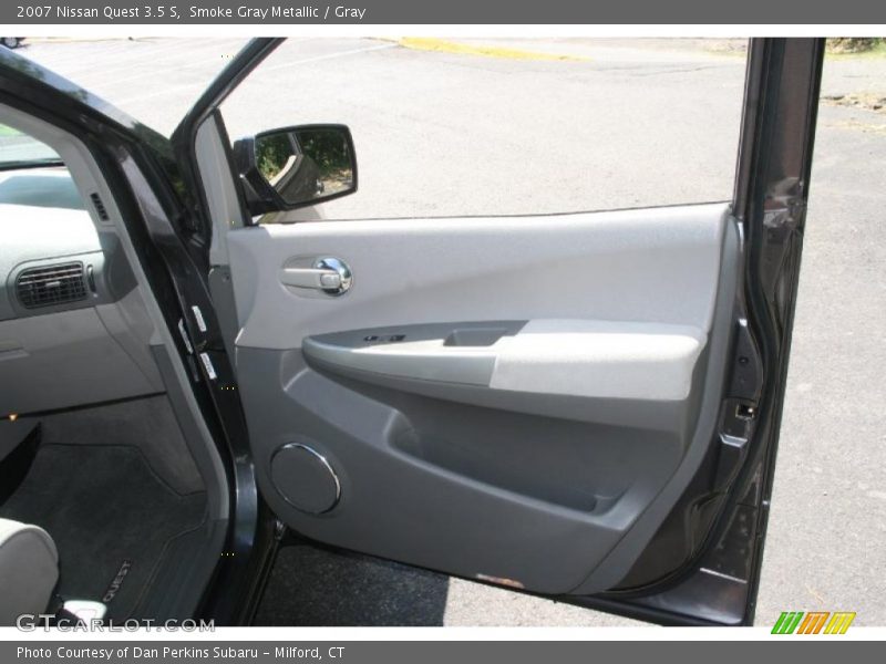 Smoke Gray Metallic / Gray 2007 Nissan Quest 3.5 S