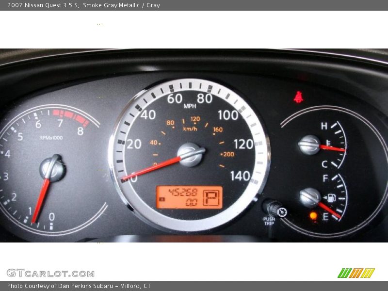 Smoke Gray Metallic / Gray 2007 Nissan Quest 3.5 S