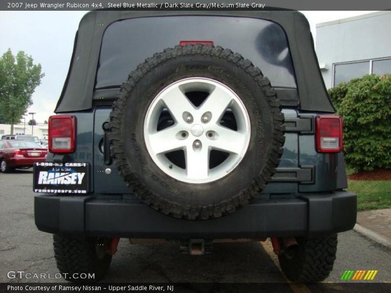 Steel Blue Metallic / Dark Slate Gray/Medium Slate Gray 2007 Jeep Wrangler Rubicon 4x4