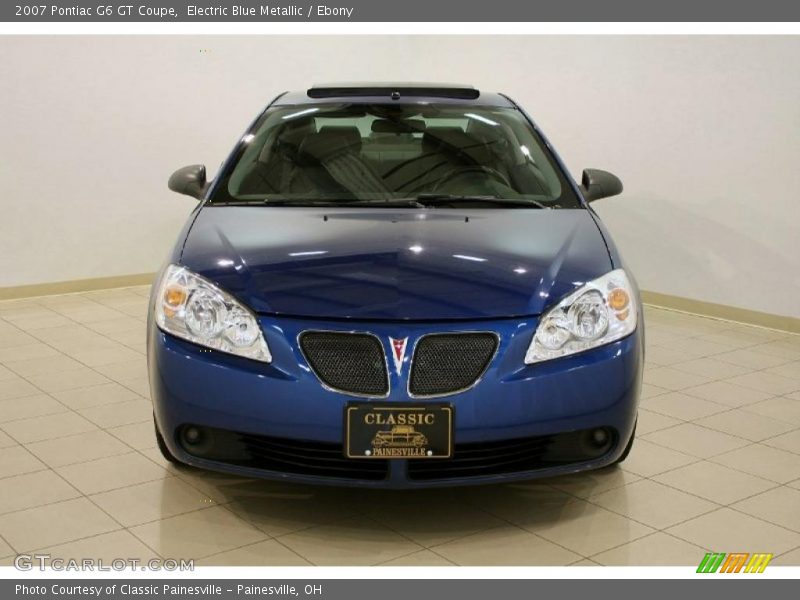Electric Blue Metallic / Ebony 2007 Pontiac G6 GT Coupe