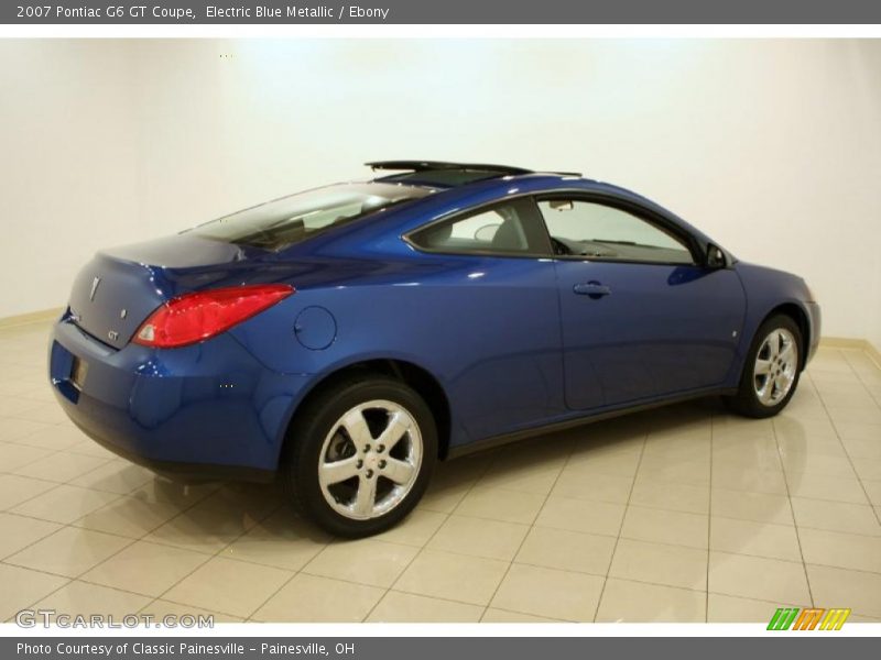 Electric Blue Metallic / Ebony 2007 Pontiac G6 GT Coupe
