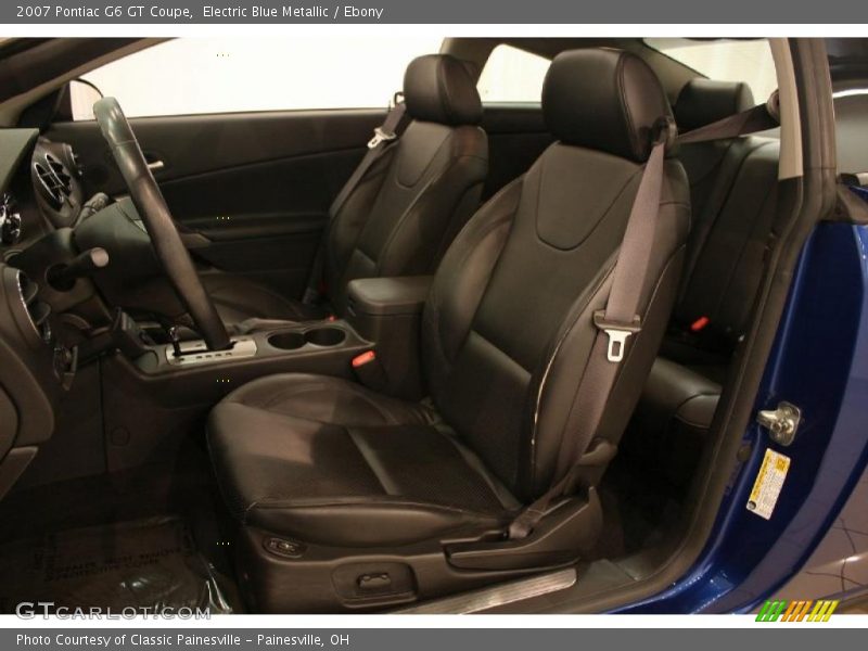 Electric Blue Metallic / Ebony 2007 Pontiac G6 GT Coupe