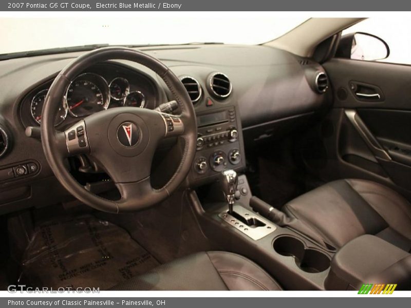 Electric Blue Metallic / Ebony 2007 Pontiac G6 GT Coupe