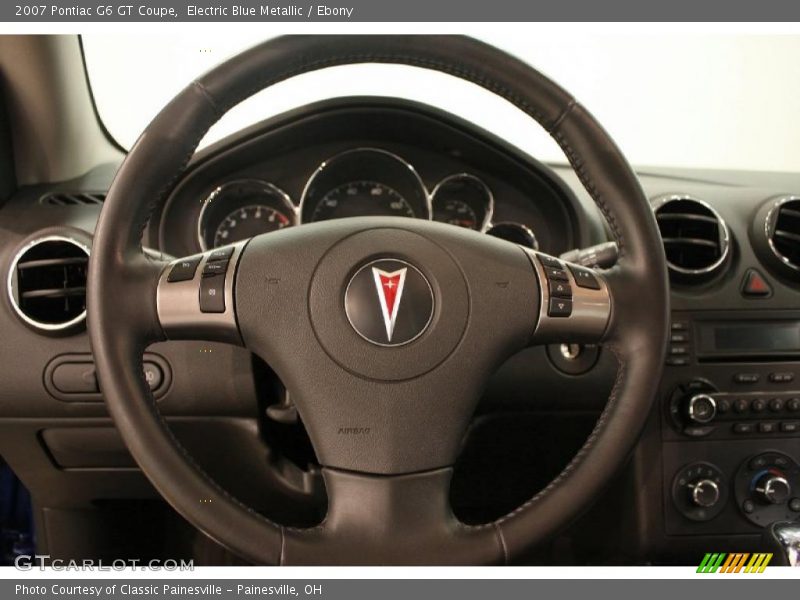 Electric Blue Metallic / Ebony 2007 Pontiac G6 GT Coupe