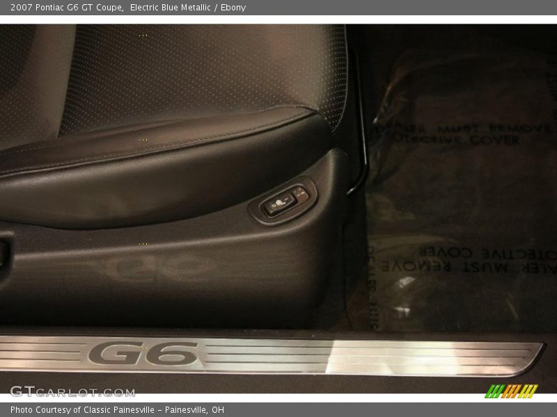Electric Blue Metallic / Ebony 2007 Pontiac G6 GT Coupe