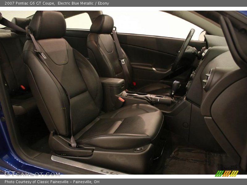 Electric Blue Metallic / Ebony 2007 Pontiac G6 GT Coupe