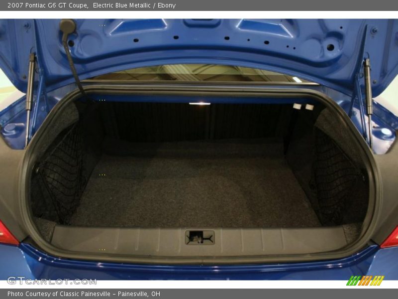 Electric Blue Metallic / Ebony 2007 Pontiac G6 GT Coupe