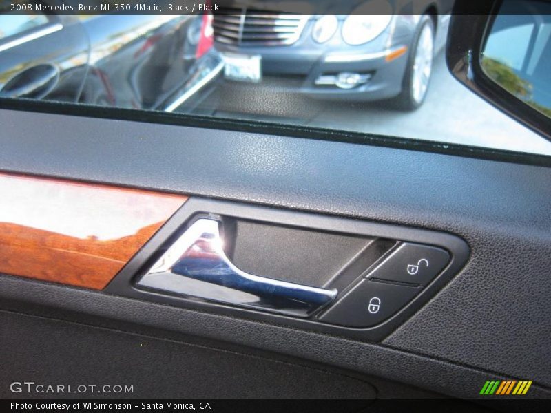 Black / Black 2008 Mercedes-Benz ML 350 4Matic