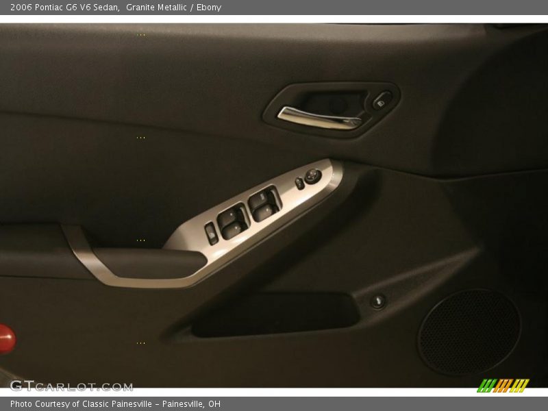 Granite Metallic / Ebony 2006 Pontiac G6 V6 Sedan