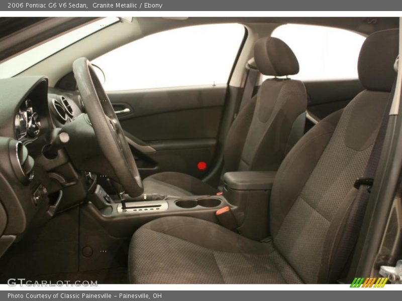 Granite Metallic / Ebony 2006 Pontiac G6 V6 Sedan
