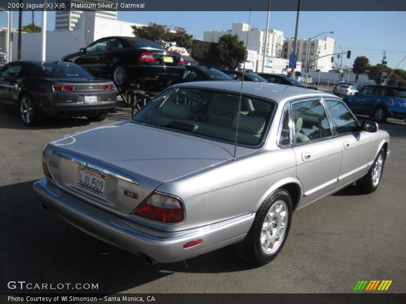 Platinum Silver / Oatmeal 2000 Jaguar XJ XJ8