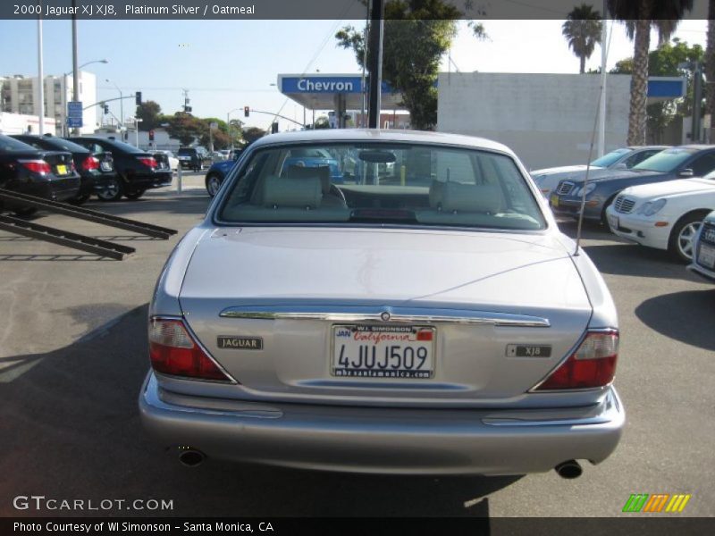 Platinum Silver / Oatmeal 2000 Jaguar XJ XJ8