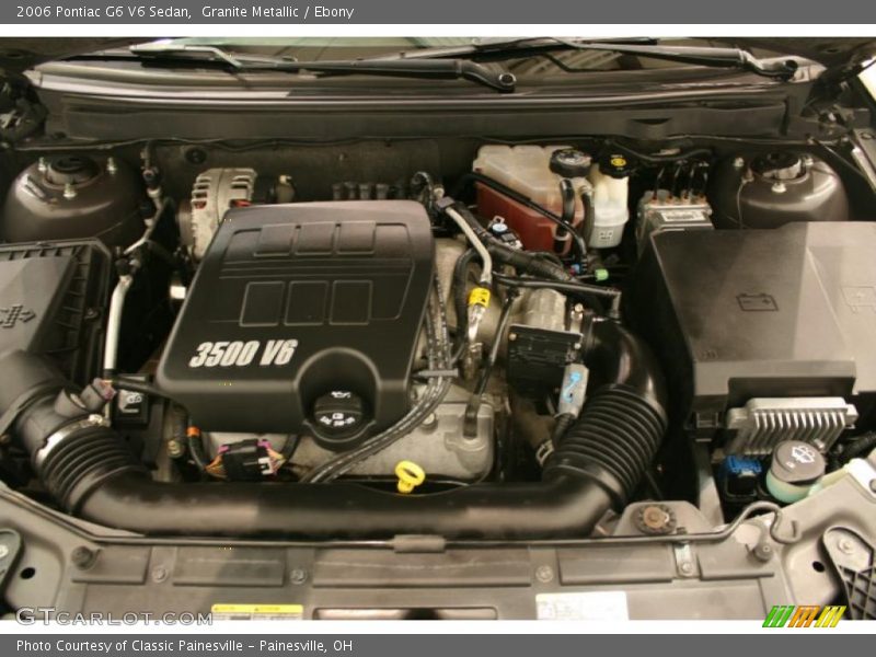 Granite Metallic / Ebony 2006 Pontiac G6 V6 Sedan