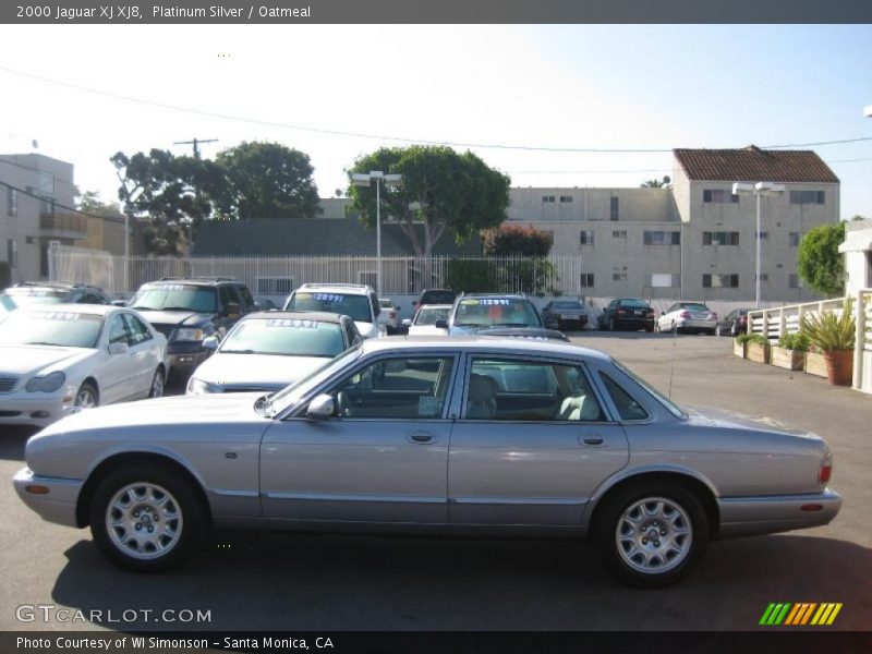 Platinum Silver / Oatmeal 2000 Jaguar XJ XJ8