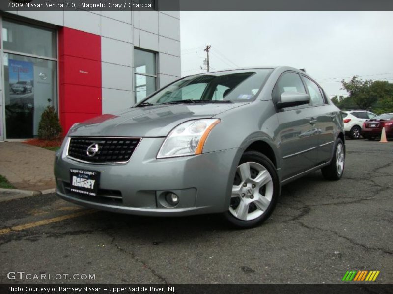 Magnetic Gray / Charcoal 2009 Nissan Sentra 2.0