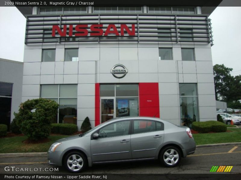 Magnetic Gray / Charcoal 2009 Nissan Sentra 2.0