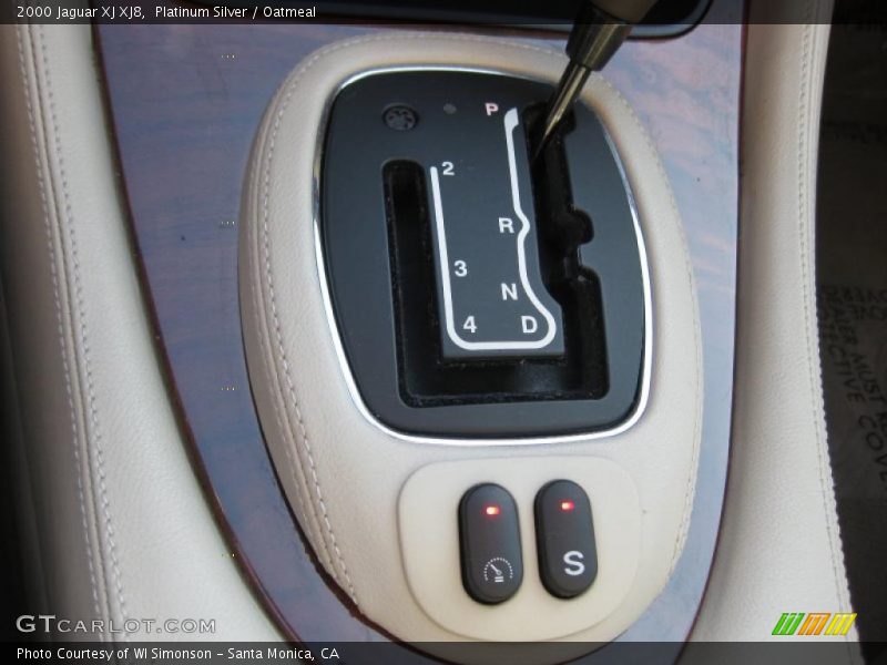 Platinum Silver / Oatmeal 2000 Jaguar XJ XJ8