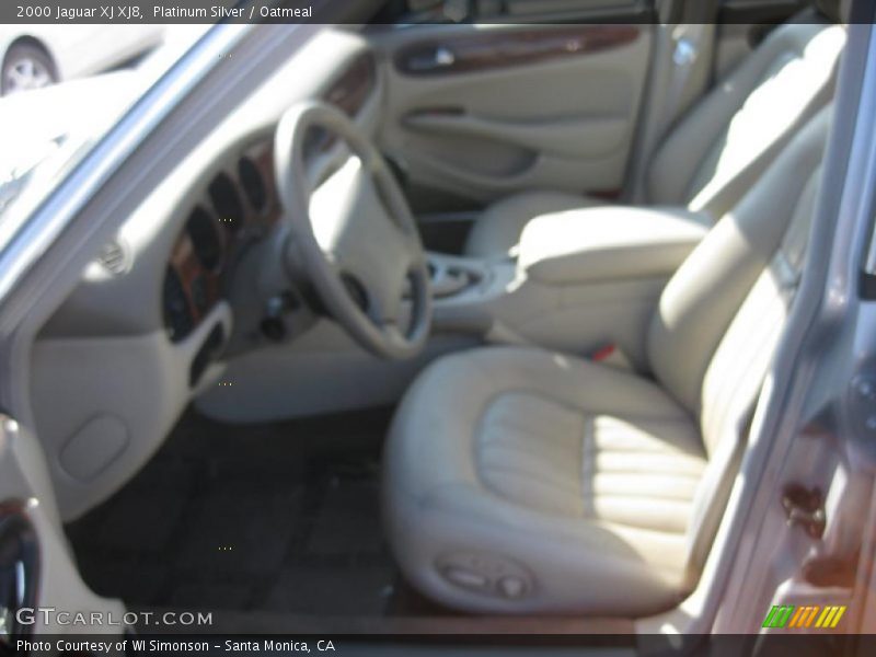 Platinum Silver / Oatmeal 2000 Jaguar XJ XJ8