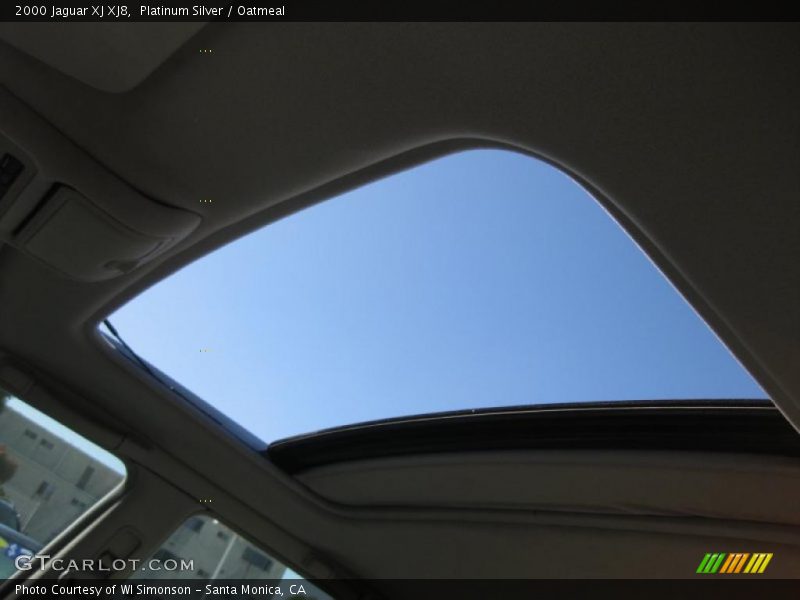 Platinum Silver / Oatmeal 2000 Jaguar XJ XJ8