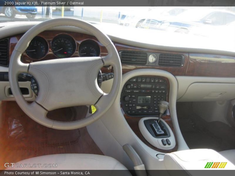 Platinum Silver / Oatmeal 2000 Jaguar XJ XJ8