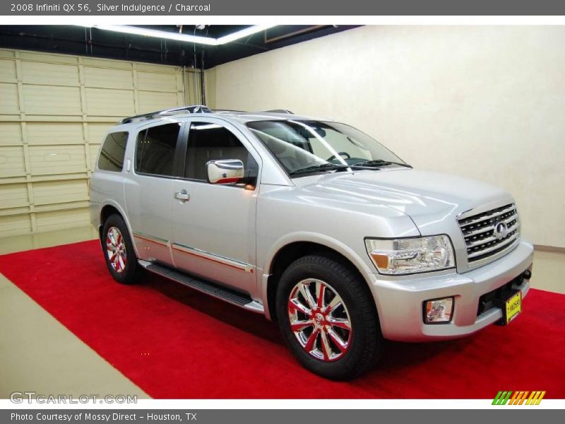 Silver Indulgence / Charcoal 2008 Infiniti QX 56