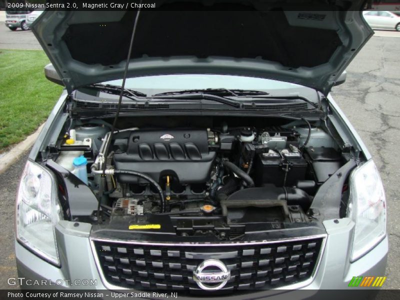 Magnetic Gray / Charcoal 2009 Nissan Sentra 2.0