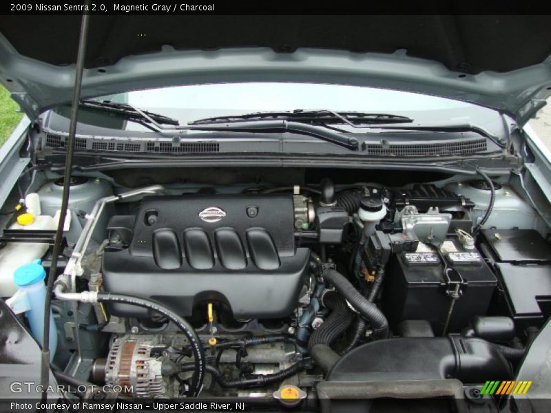 Magnetic Gray / Charcoal 2009 Nissan Sentra 2.0