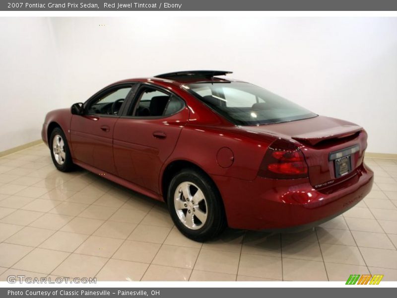 Red Jewel Tintcoat / Ebony 2007 Pontiac Grand Prix Sedan