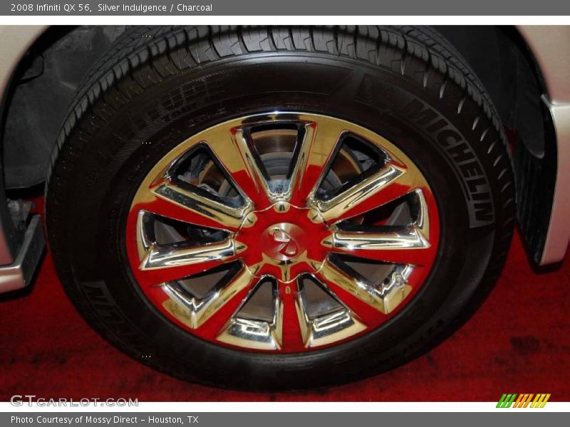 Silver Indulgence / Charcoal 2008 Infiniti QX 56