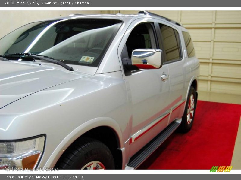 Silver Indulgence / Charcoal 2008 Infiniti QX 56