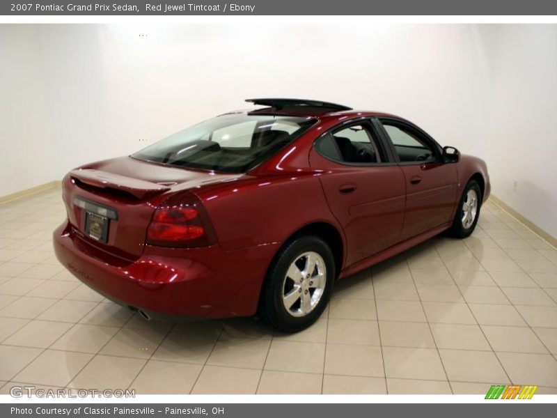 Red Jewel Tintcoat / Ebony 2007 Pontiac Grand Prix Sedan