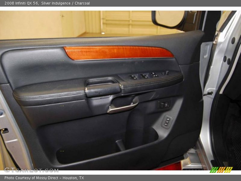 Silver Indulgence / Charcoal 2008 Infiniti QX 56
