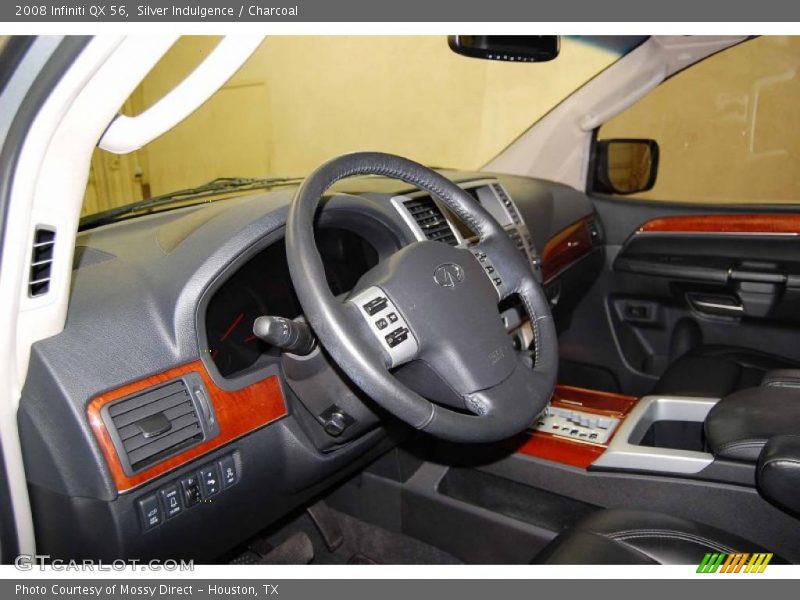 Silver Indulgence / Charcoal 2008 Infiniti QX 56