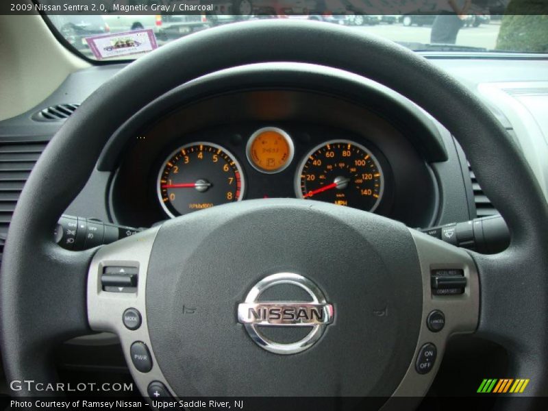 Magnetic Gray / Charcoal 2009 Nissan Sentra 2.0