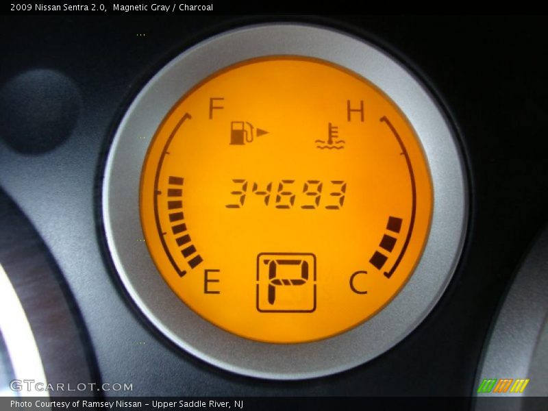 Magnetic Gray / Charcoal 2009 Nissan Sentra 2.0