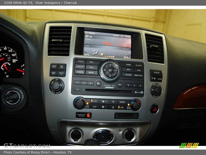 Silver Indulgence / Charcoal 2008 Infiniti QX 56