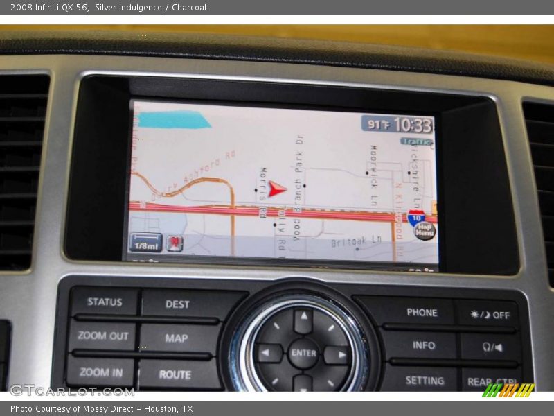 Silver Indulgence / Charcoal 2008 Infiniti QX 56