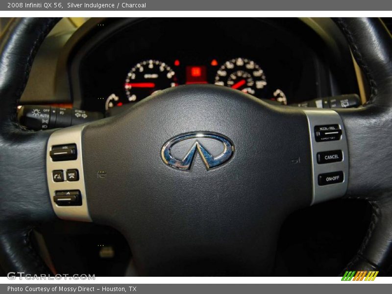 Silver Indulgence / Charcoal 2008 Infiniti QX 56