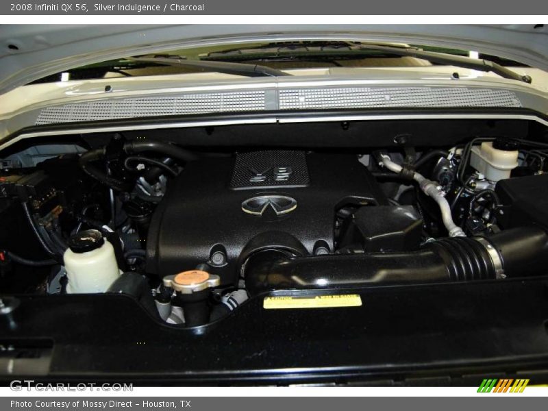 Silver Indulgence / Charcoal 2008 Infiniti QX 56